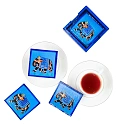 ELEPHANT COASTER BLUE