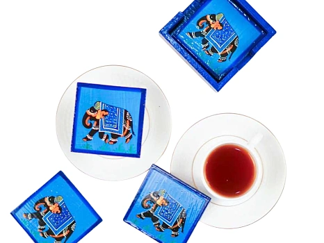ELEPHANT COASTER BLUE