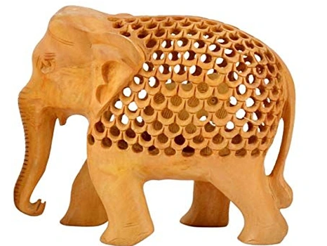 WOODEN ELEPHANT 3 Inch