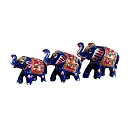 FIBER ELEPHANT SET OF 3